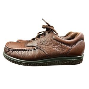 Tripad SAS Comfort Brown Leather Lace Up Sneaker‎ Size 10.5